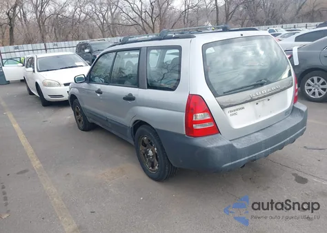 2005 Subaru Forester 2.5X из США, поврежденный, VIN JF1SG63645G726665
